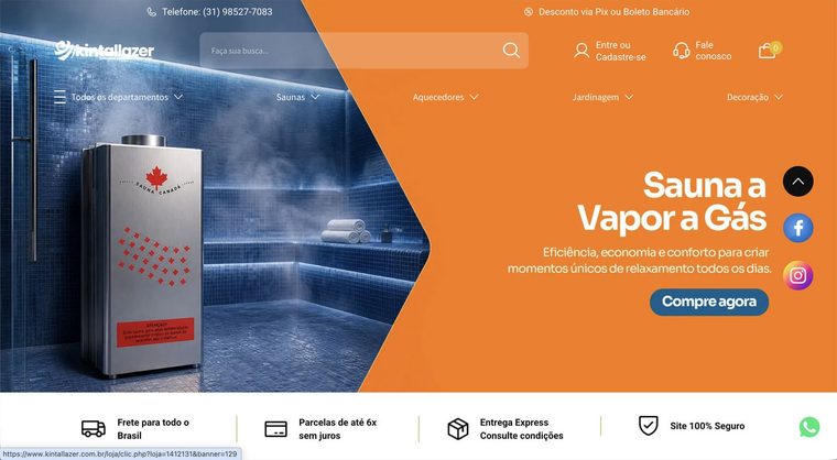 Site Kintal Lazer