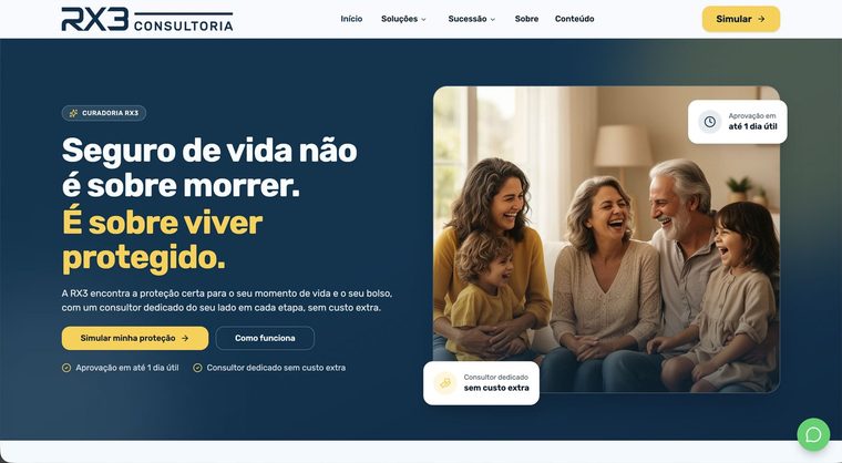 Site RX3 Consultoria